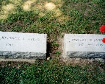 AYERS Bernice & Robert, son of Wm & Iva